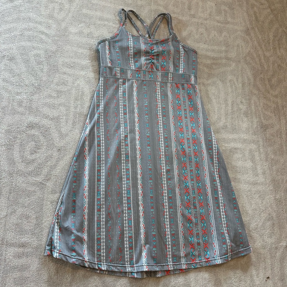 Women’s Gray Patterned Marmot Taryn Dress - Size M